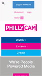 Mobile Screenshot of phillycam.org